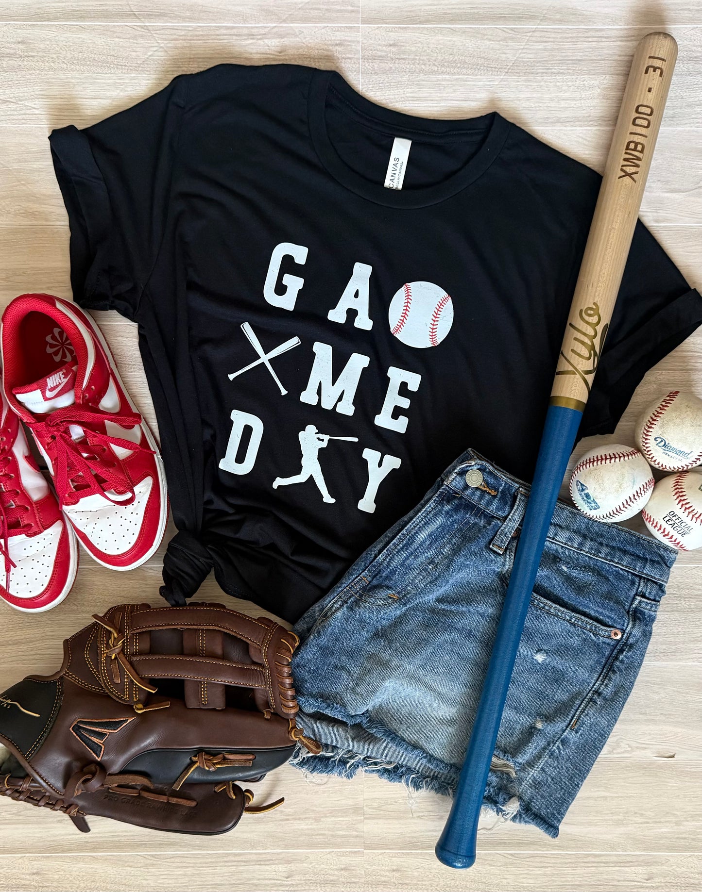 Game Day Tshirt - Black