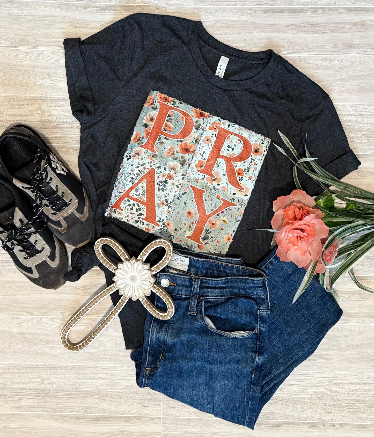 PRAY & Poppies Tshirt