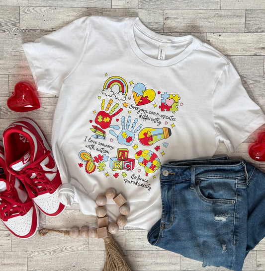 Autism Communication Tshirt