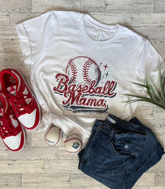 Baseball Mama Vintage Tshirt