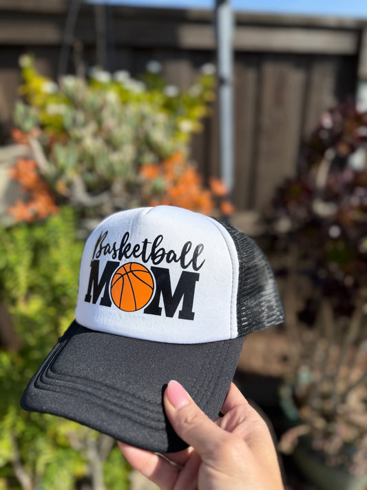 Basketball Mom Trucker Hat