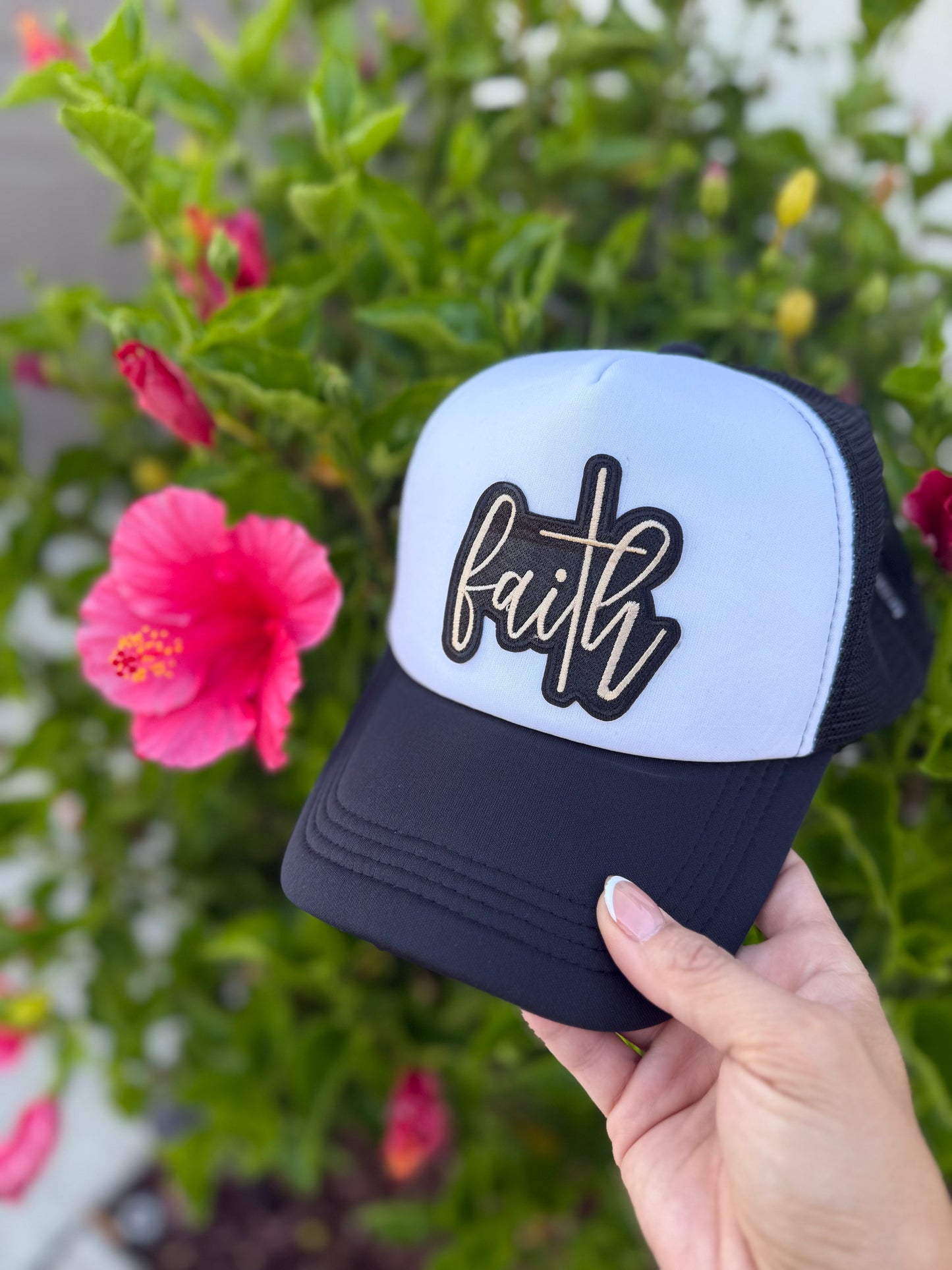 Faith Patch Trucker Hat