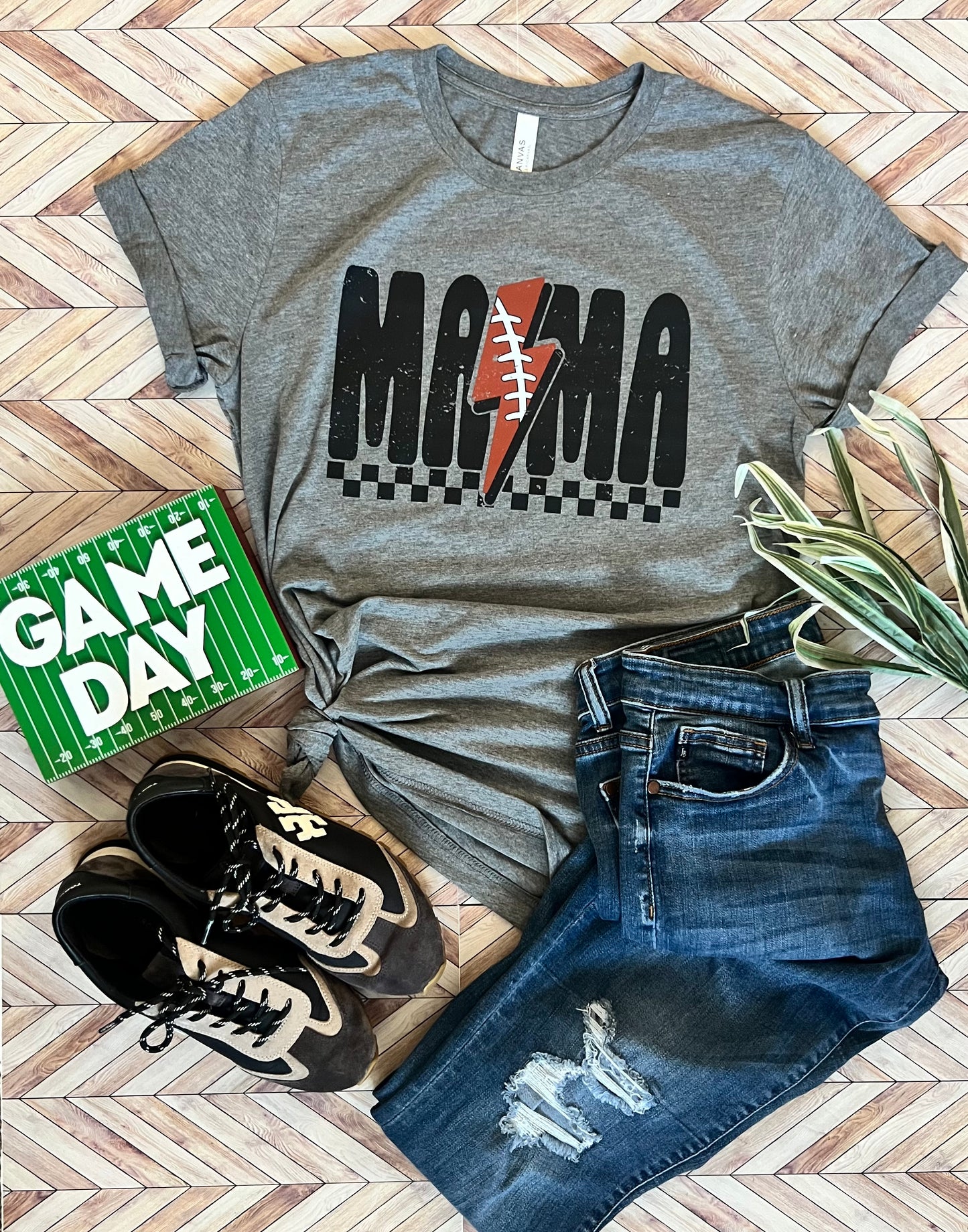 Football Mama Tshirt