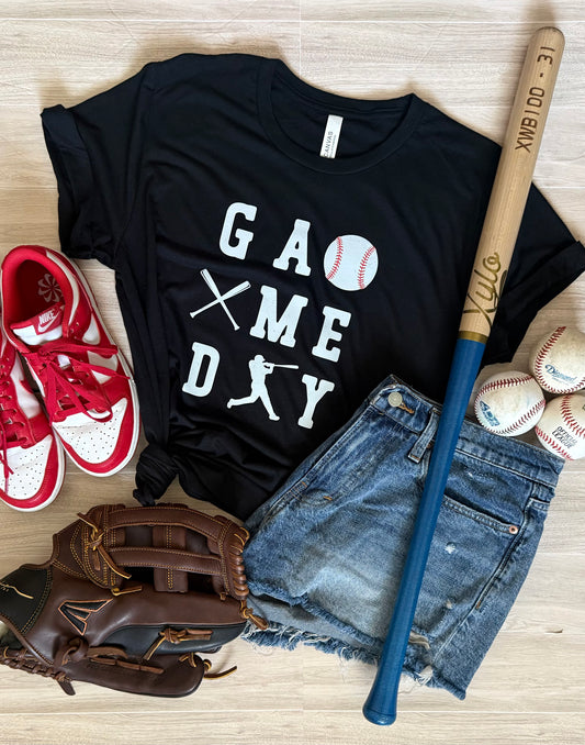 Game Day Tshirt - Black