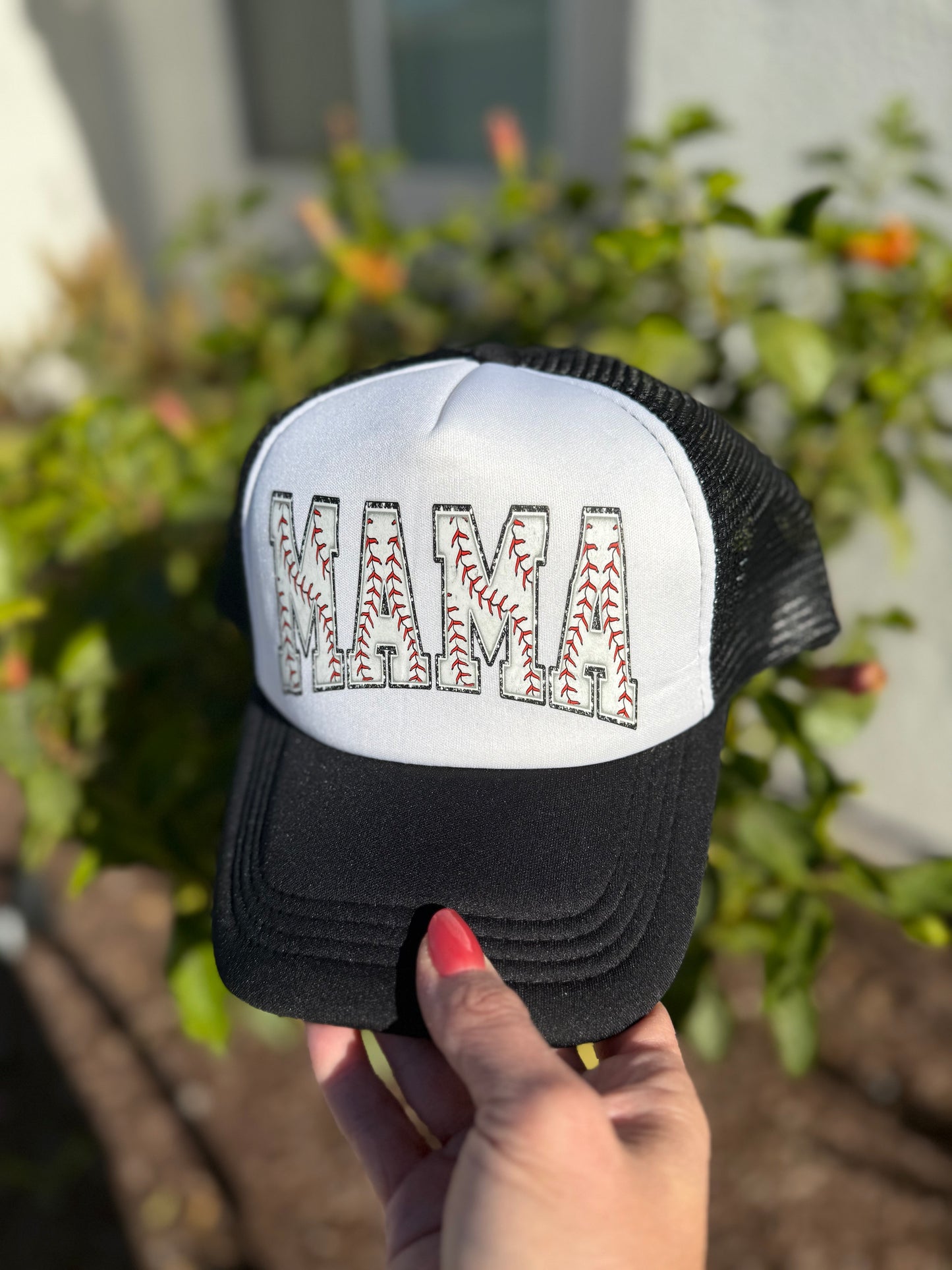 Mama Baseball Trucker Hat
