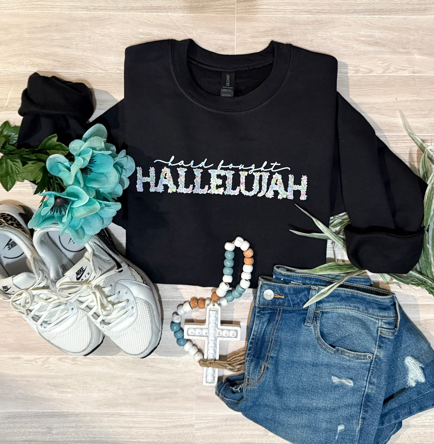 Hard Fought, Hallelujah Sweatshirt